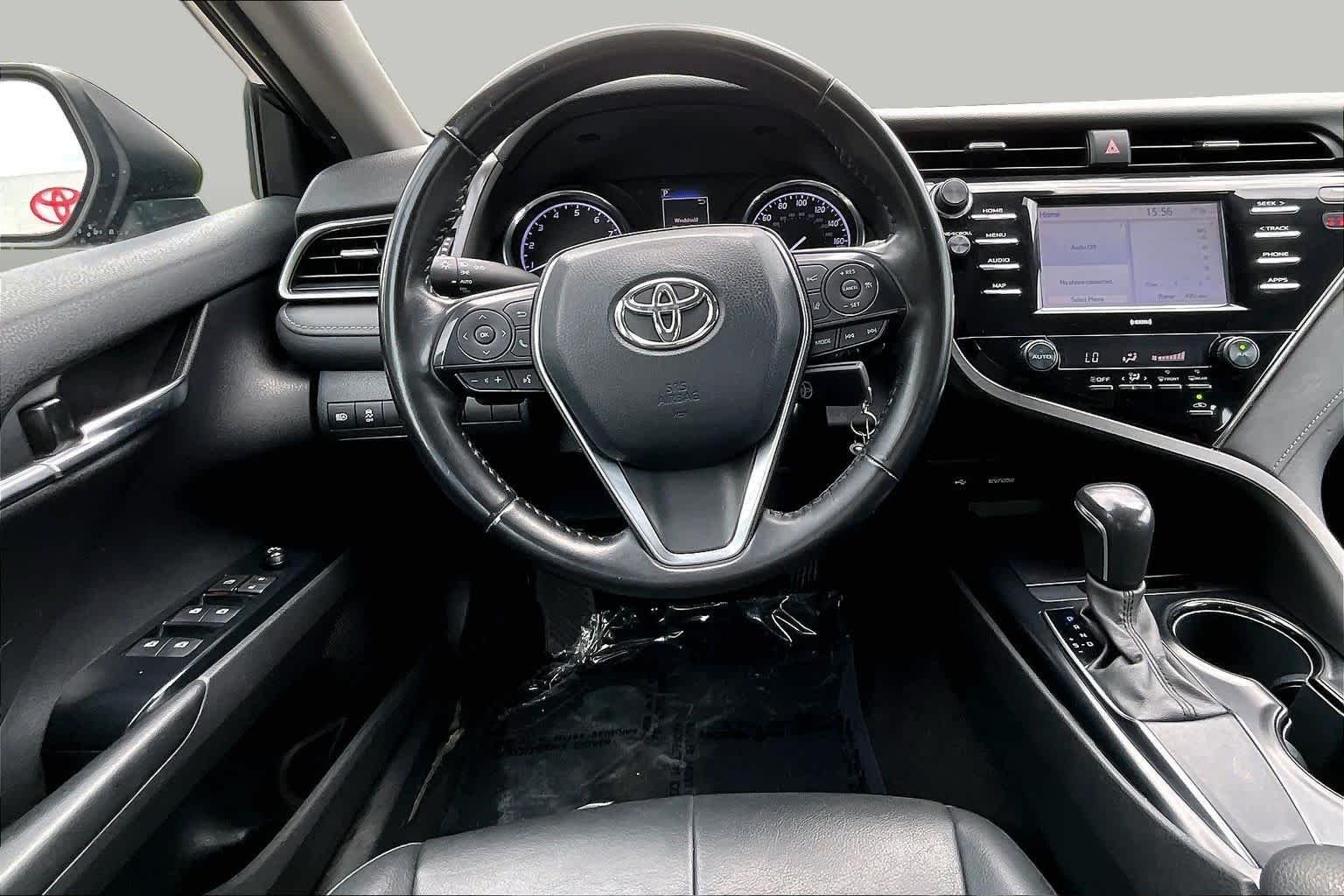 Used 2020 Midnight Black Metallic Toyota SE Nightshade image 6