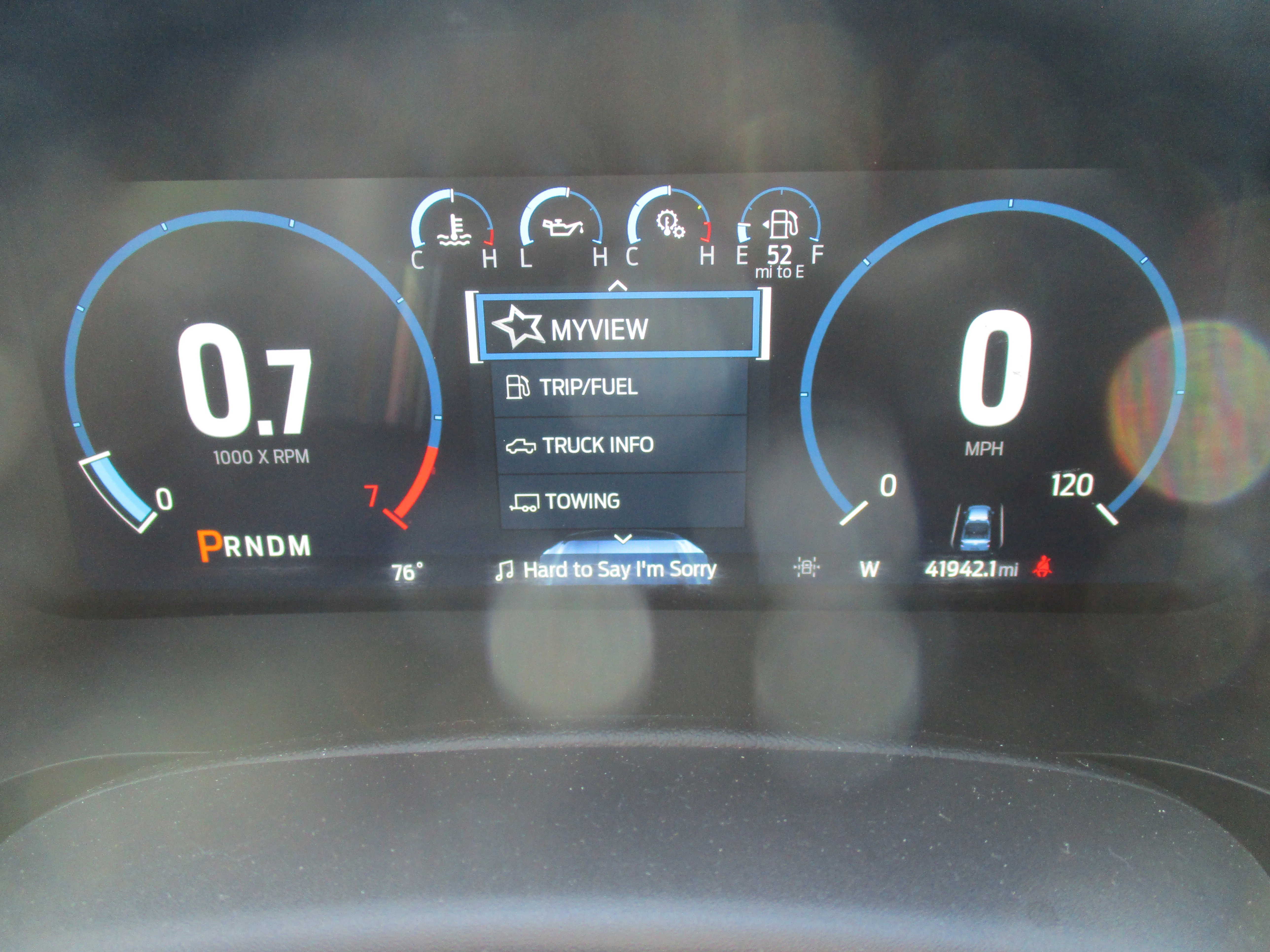 Used 2023 Azure Gray Metallic Tri-Coat Ford LARIAT image 13