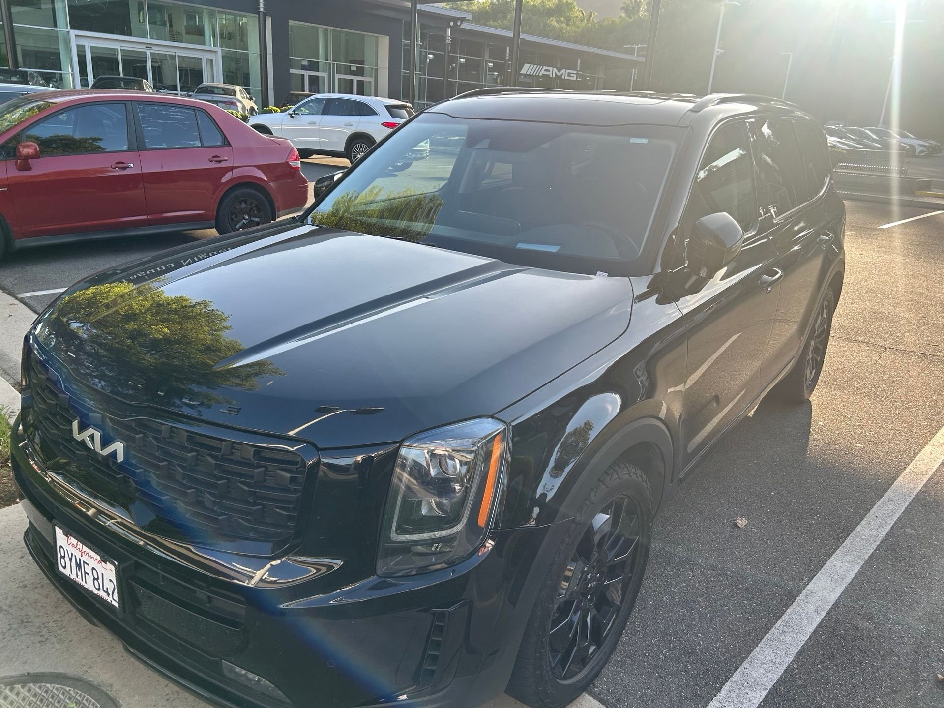 Used 2022 Black Kia SX image 1