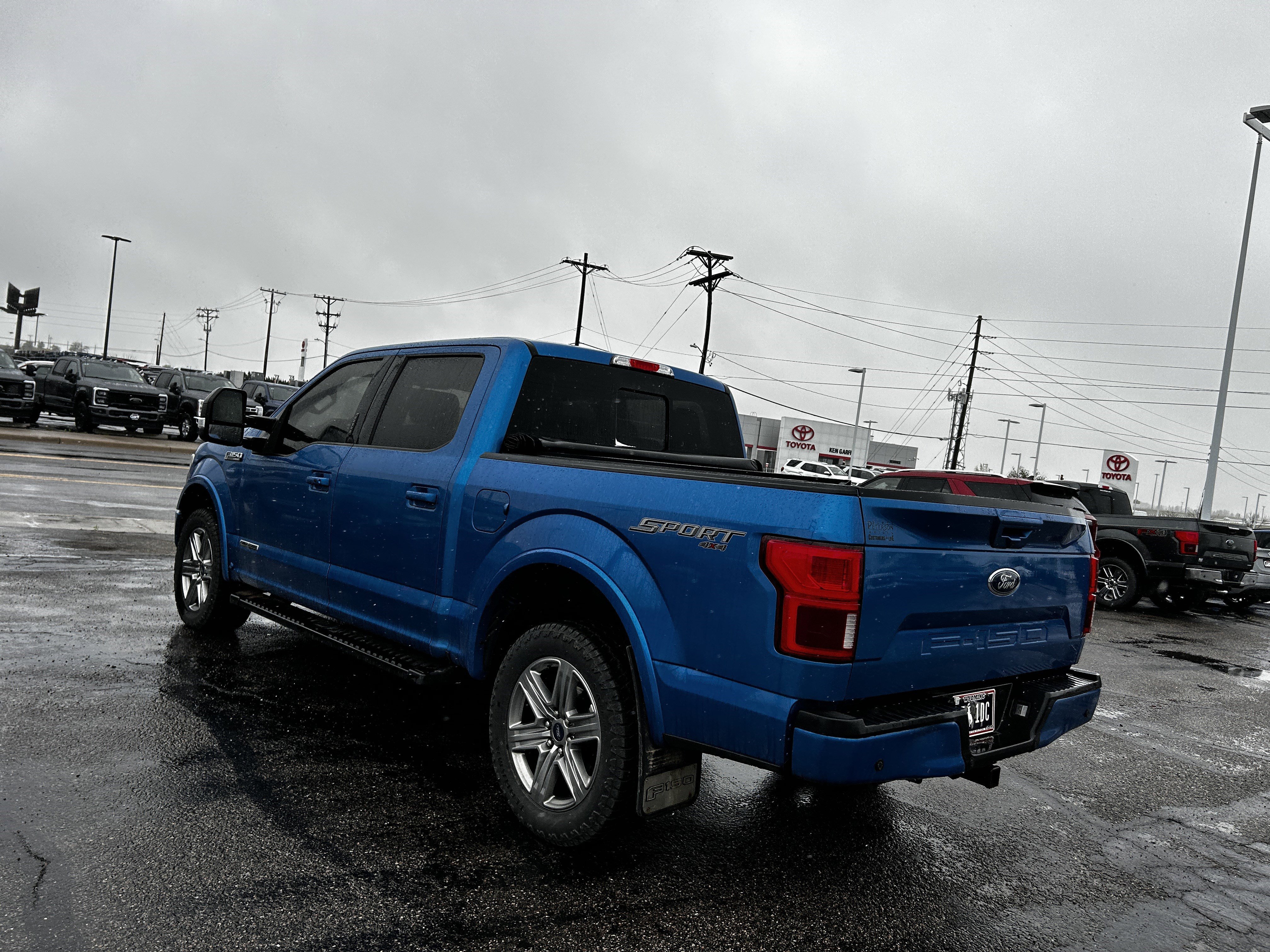 Certified Used 2019 Velocity Blue Metallic Ford LARIAT image 3