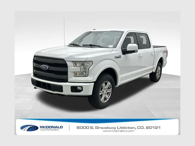 Used 2017 White Ford Lariat image 1