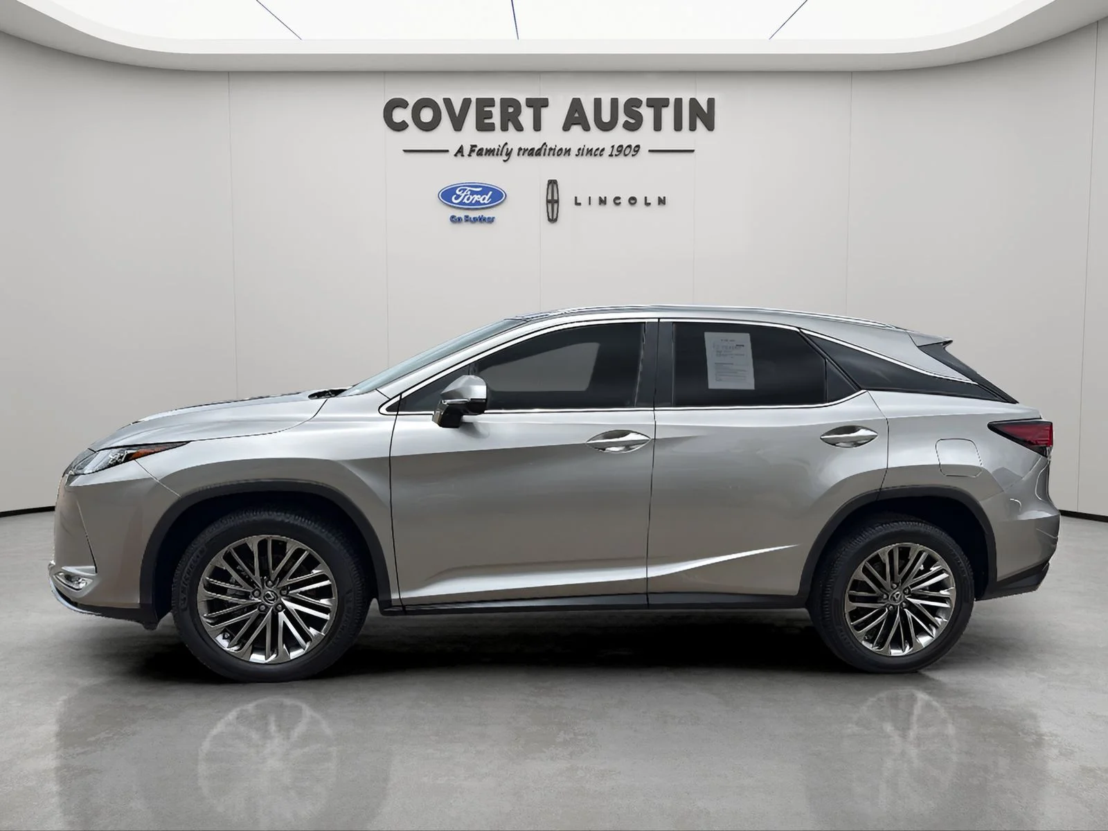 Used 2020 Silver Lexus 350 image 2