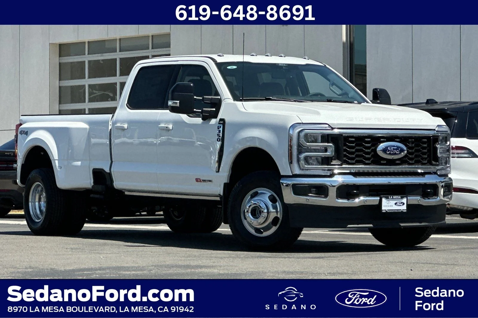 New 2026 Star White Metallic Tri-Coat Ford F-350® Lariat® image 1