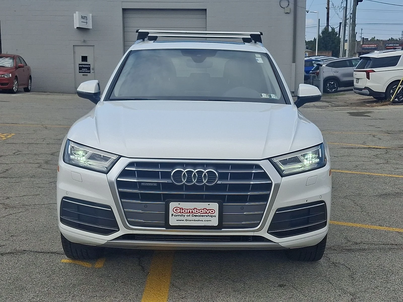 Used 2020 White Audi 45 Premium Plus image 7