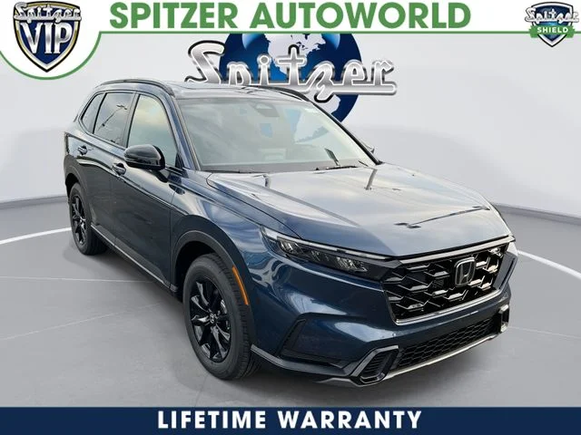 New 2026 Canyon River Blue Metallic Honda AWD Sport Hybrid image 1