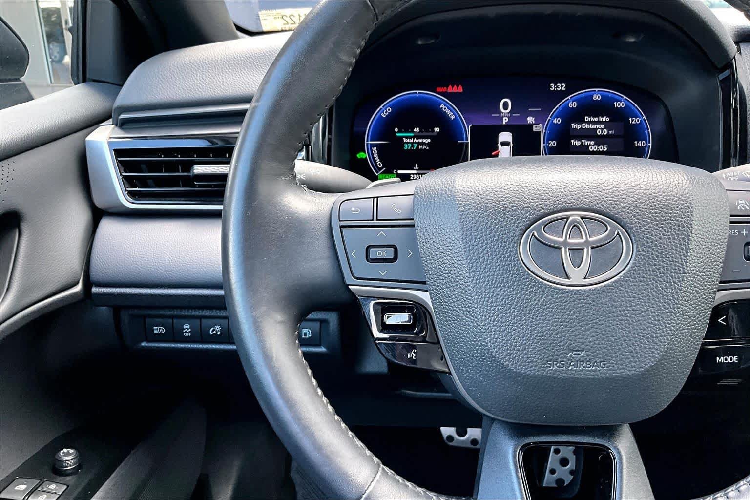 Used 2025 Midnight Black Metallic Toyota XSE image 24