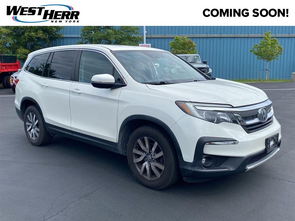 Used 2019 White Diamond Pearl Honda EX-L image 1