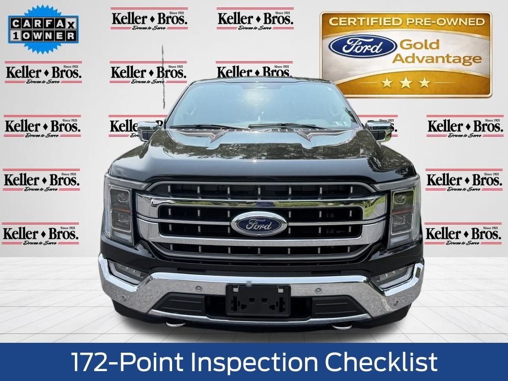 Certified Used 2023 Black Ford Lariat image 2
