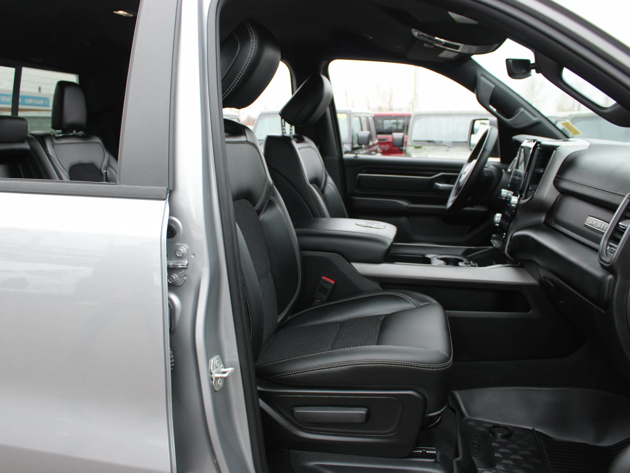 Certified Used 2025 Silver RAM Sport * Twin-Turbo | Alpine | Heated Leather Seats | Navigation | 360 View Camera image 20