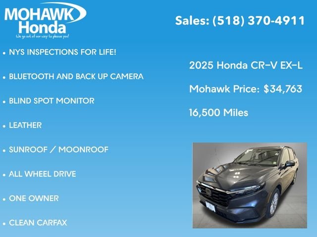 2025 Honda CR-V EX-L - Photo 8