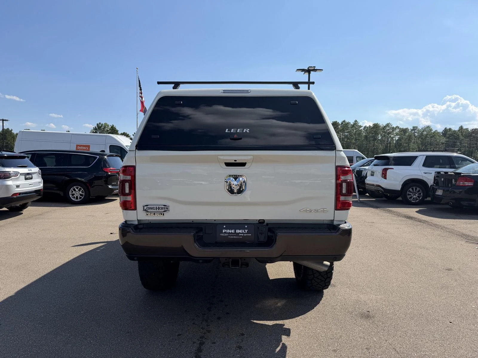 Used 2023 Pearl White Ram Longhorn image 5