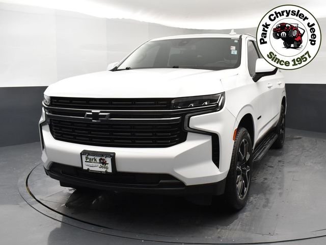 Used 2021 Chevrolet Tahoe RST with VIN 1GNSKRKD8MR438488 for sale in Burnsville, Minnesota