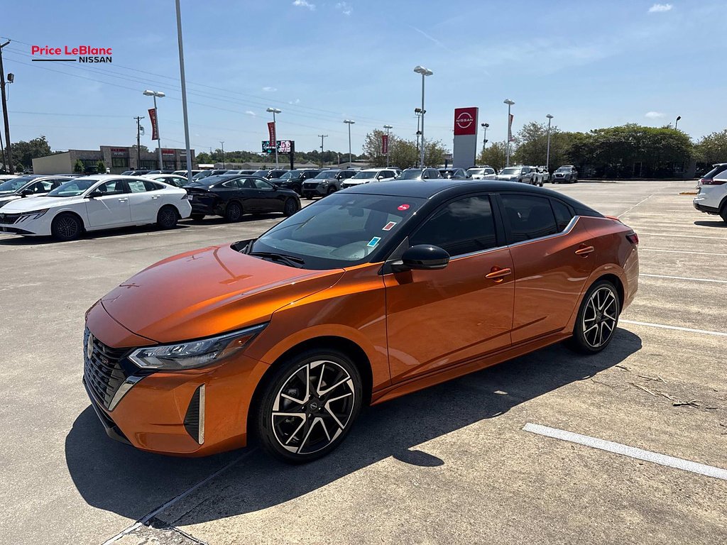 Certified Used 2025 Monarch Orange/Super Black Nissan SR image 3