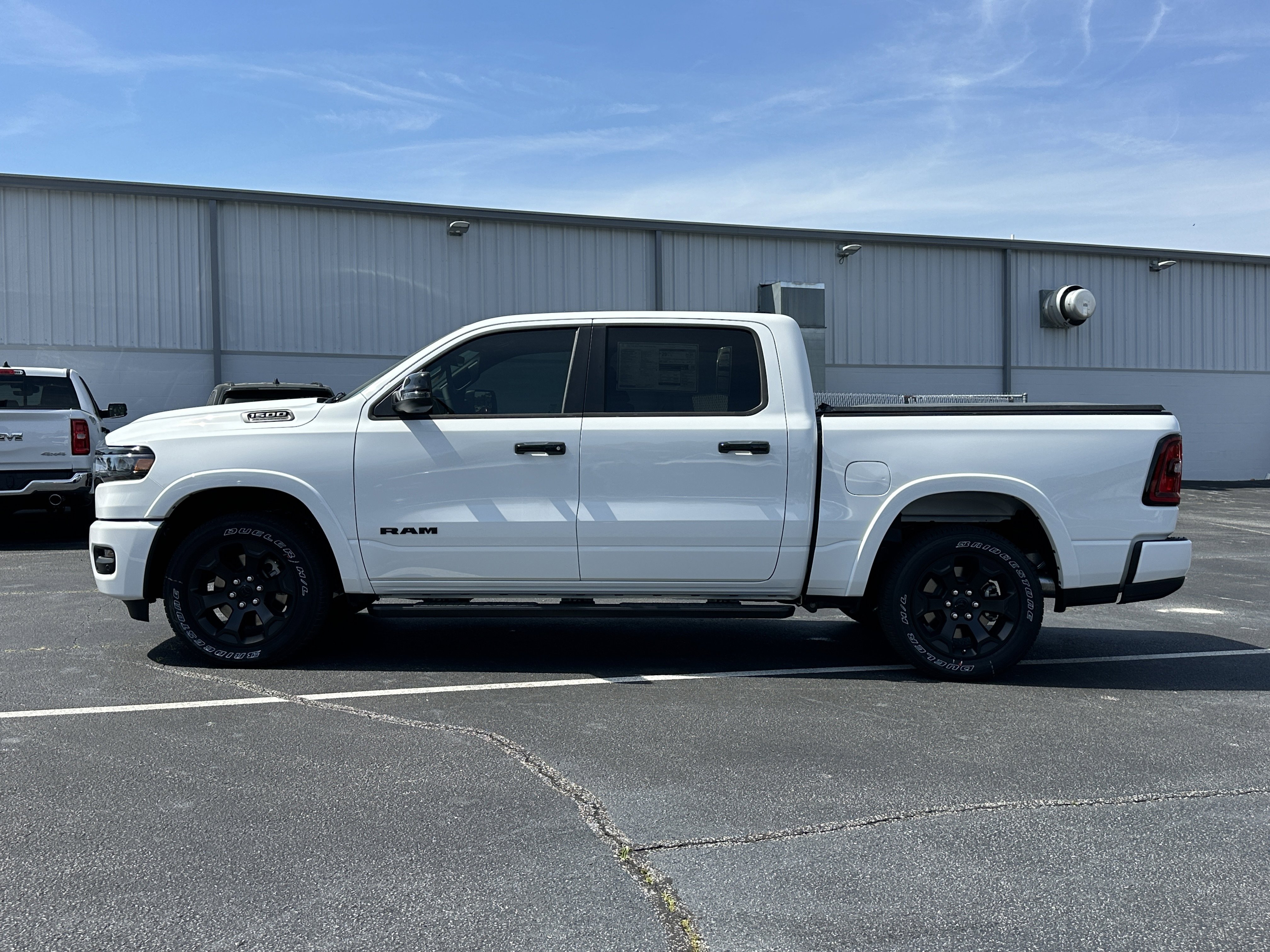 New 2026 Bright White Clear-Coat Exterior Paint RAM Big Horn image 5