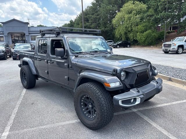 Used 2021 Gray Jeep Sport image 1