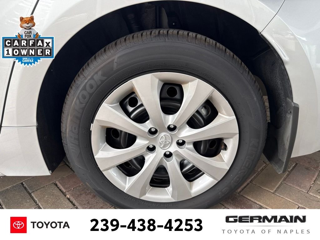 Certified Used 2025 Silver Toyota LE image 8