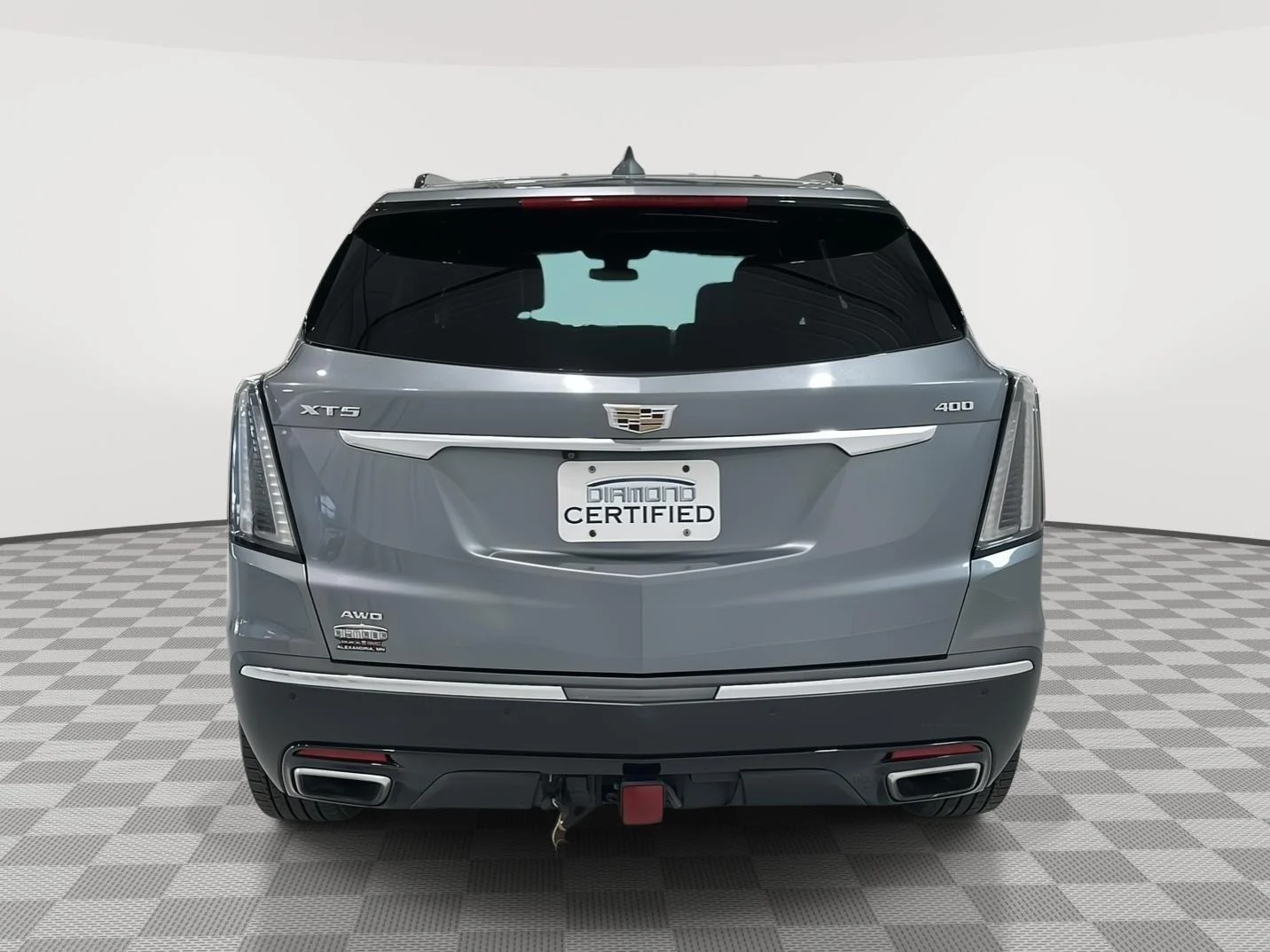 Used 2021 SATIN STEEL METALLIC Cadillac AWD Sport image 4