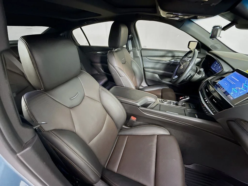 Used 2023 Steel Metallic Cadillac V-Series image 28