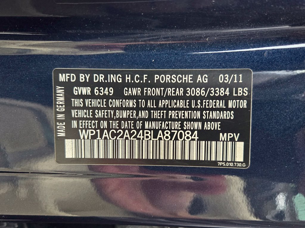 Used 2011 Blue Porsche Turbo image 34