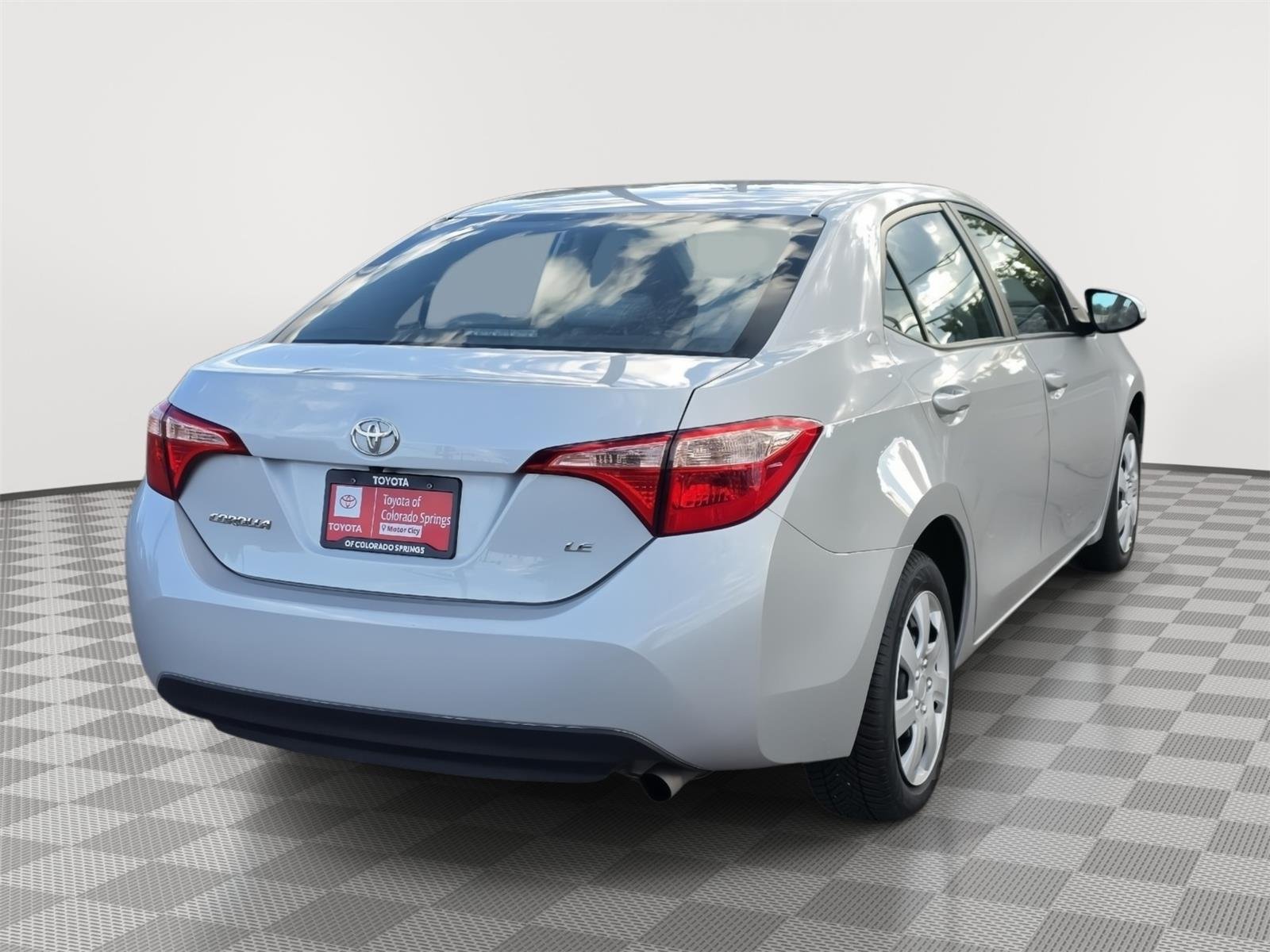 Certified Used 2017 Classic Silver Metallic Toyota LE image 46