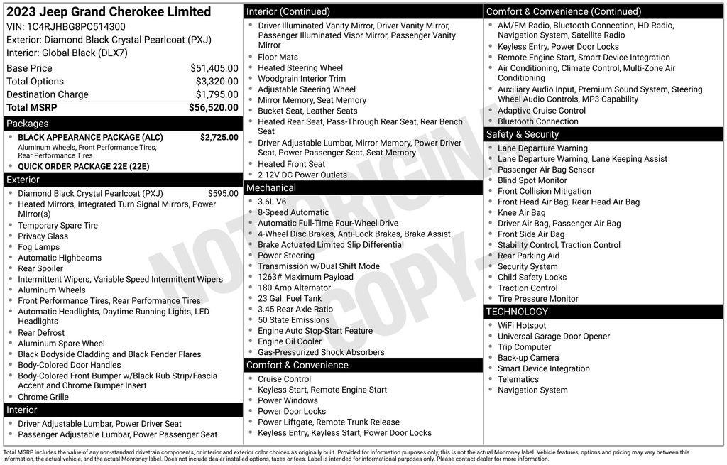 Used 2023 Black Jeep Limited image 6