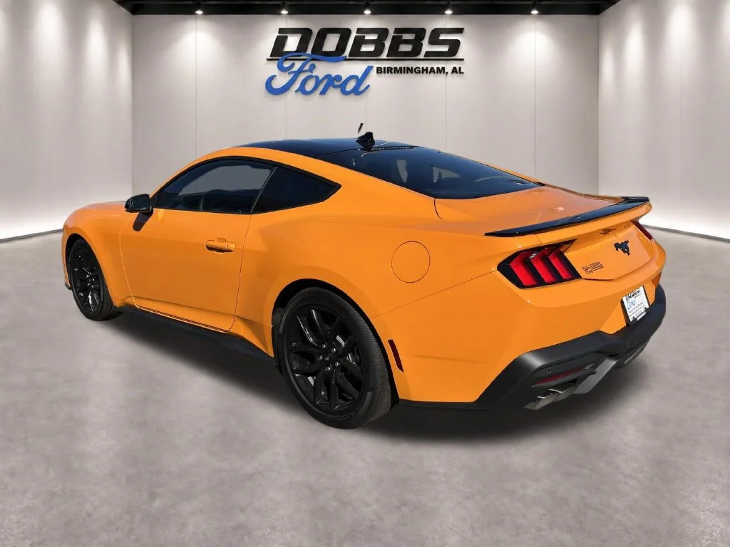 New 2026 Orange Fury Metallic Tri-coat Ford EcoBoost® Premium Fastback image 5