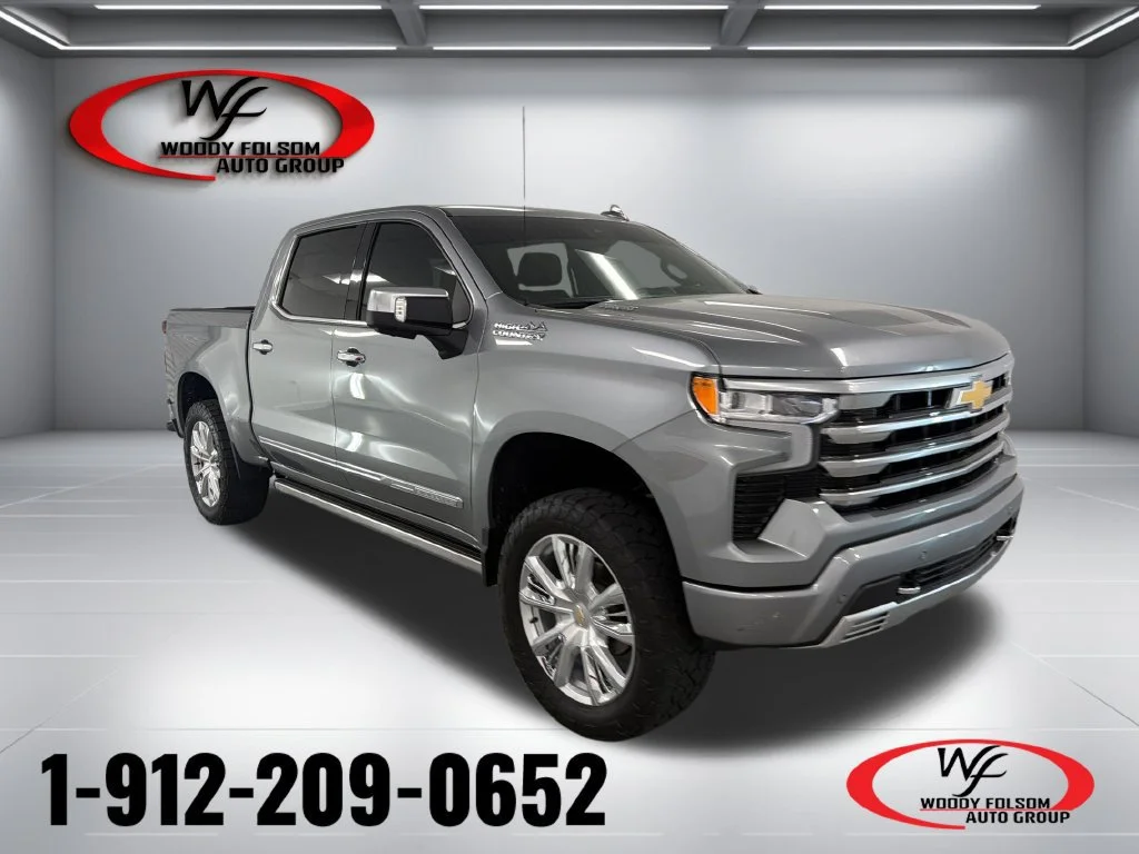 Used 2025 Sterling Gray Metallic Chevrolet High Country image 1
