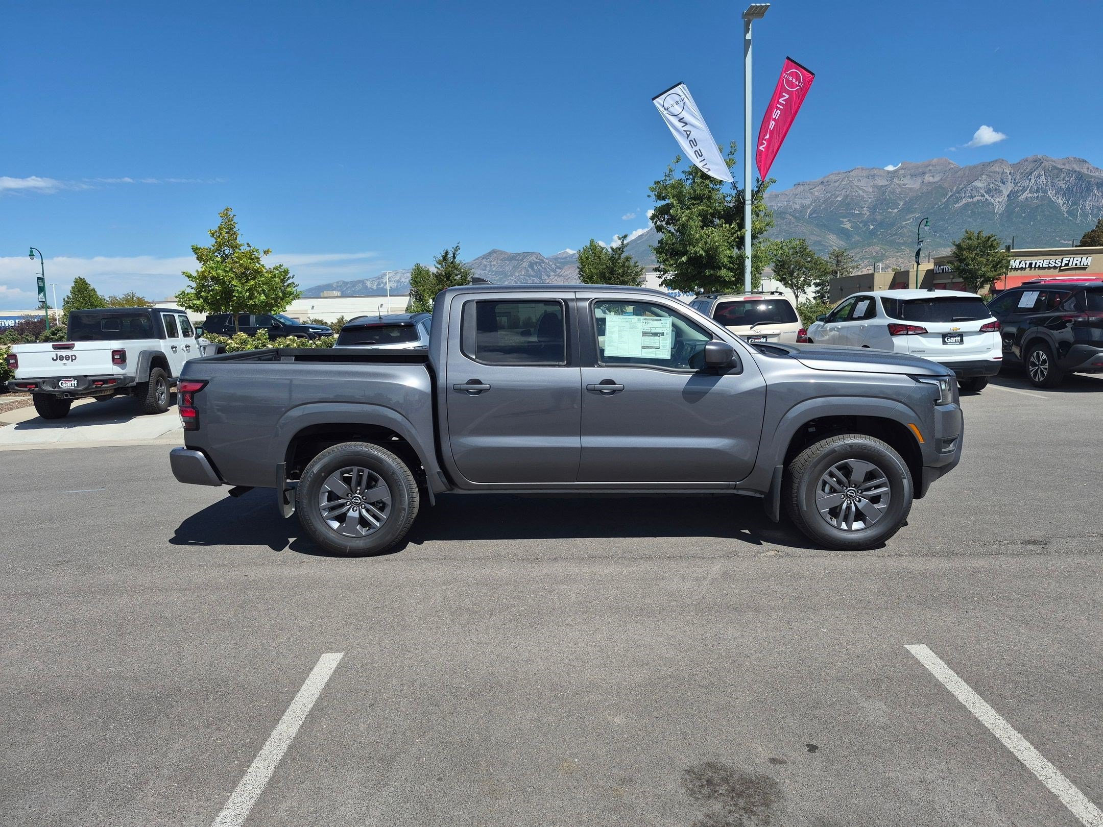 New 2026 Gun Metallic Nissan Crew Cab SV image 2