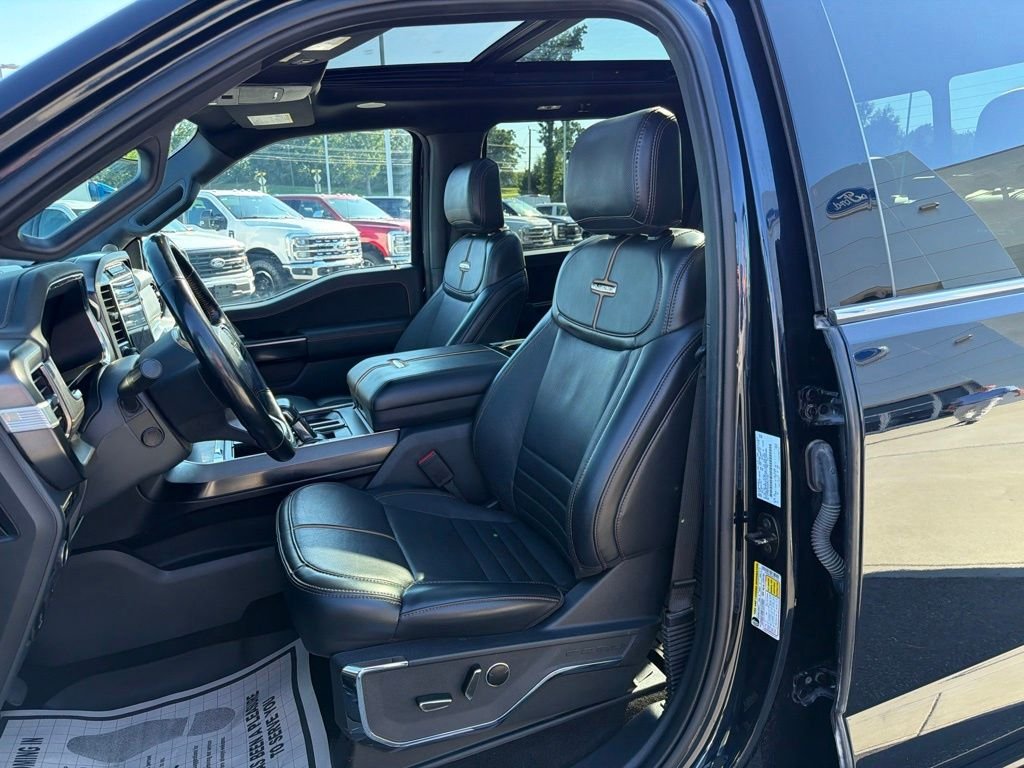 Used 2023 Antimatter Blue Metallic Ford Platinum image 10