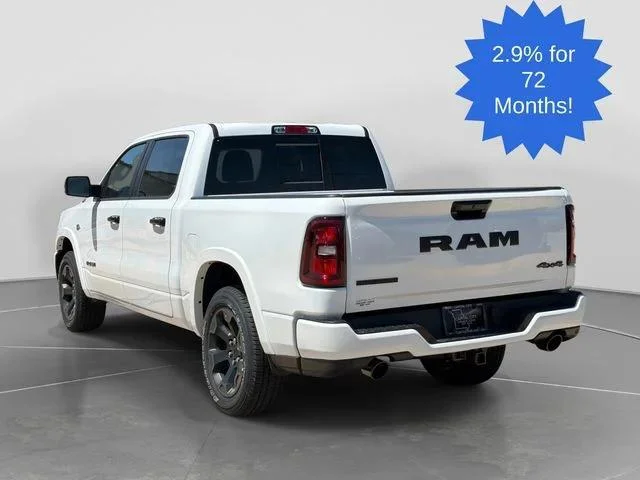 New 2026 Bright White Clear-Coat Exterior Paint RAM BIG HORN image 9