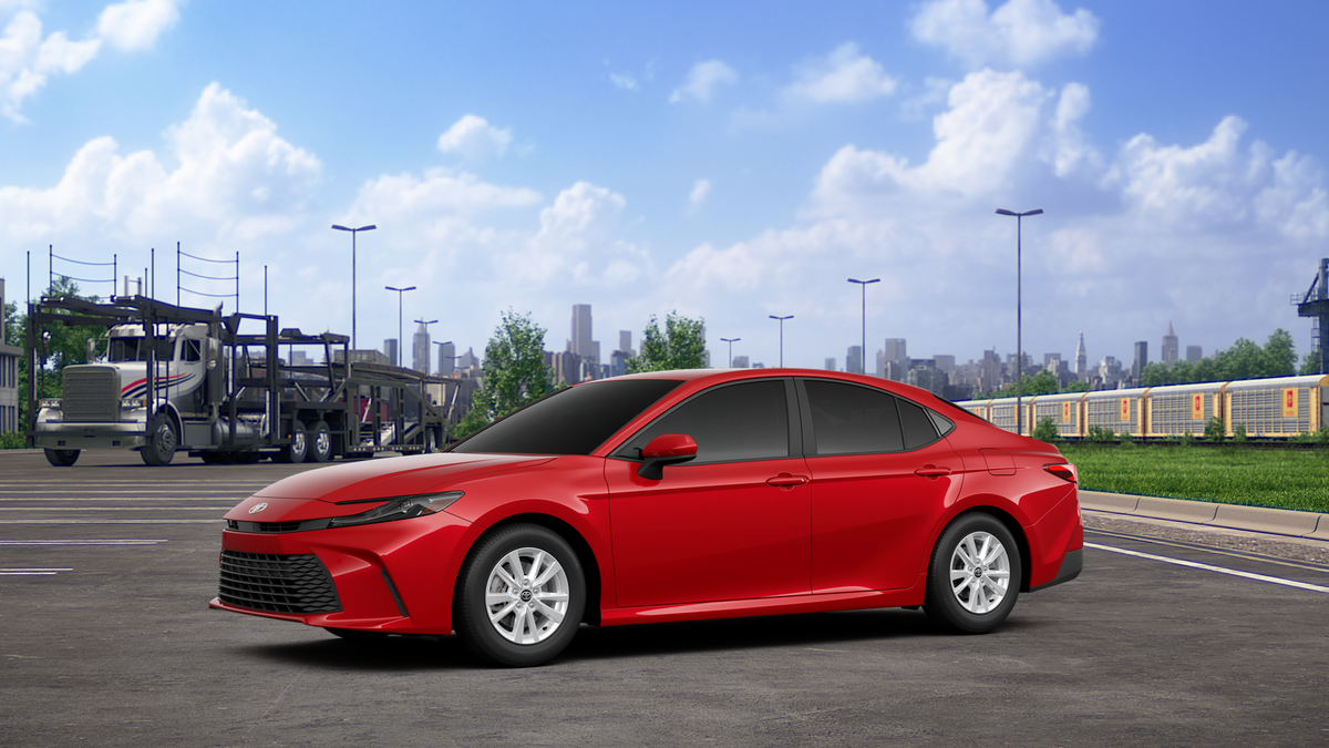 New 2026 Supersonic Red Toyota LE image 25