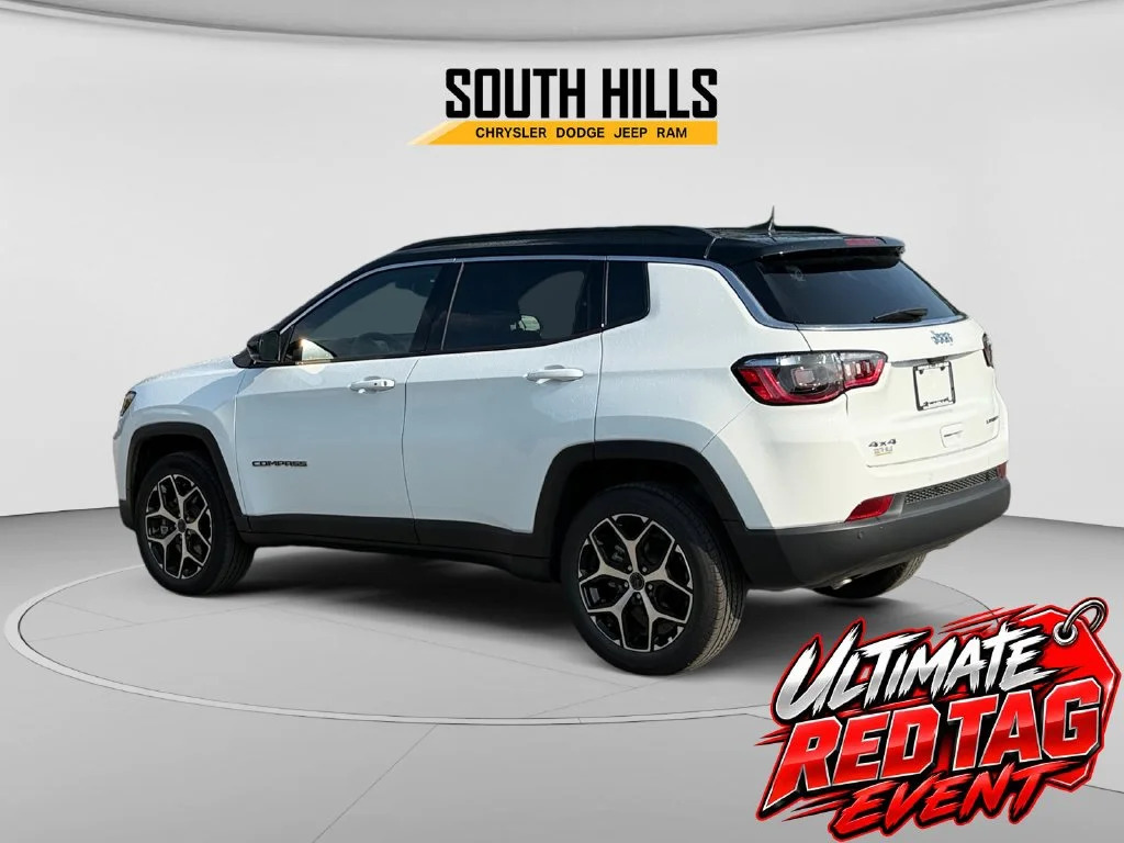 New 2026 Bright White Clear-Coat Exterior Paint Jeep Limited image 3