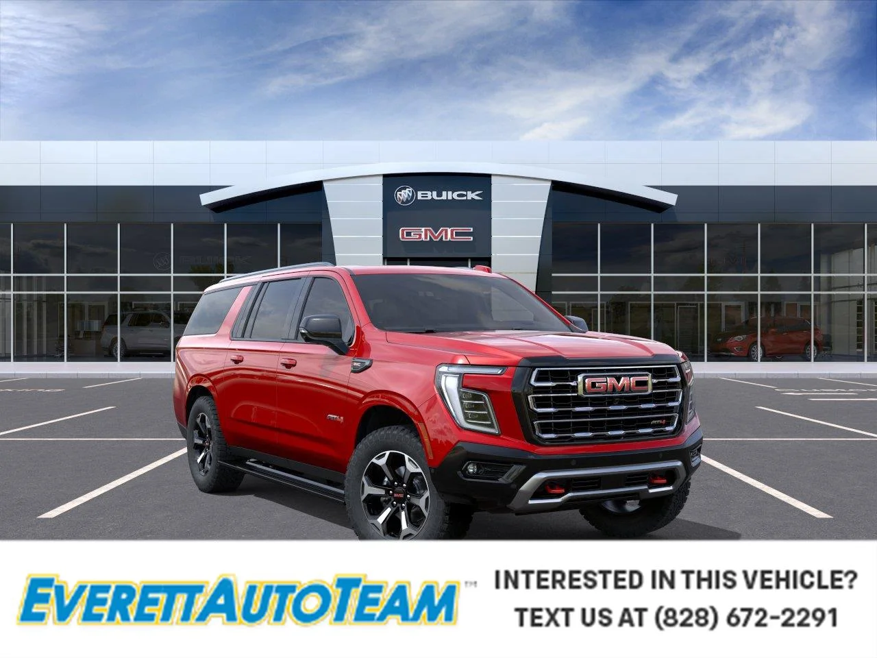New 2026 Volcanic Red Tintcoat GMC AT4 image 1