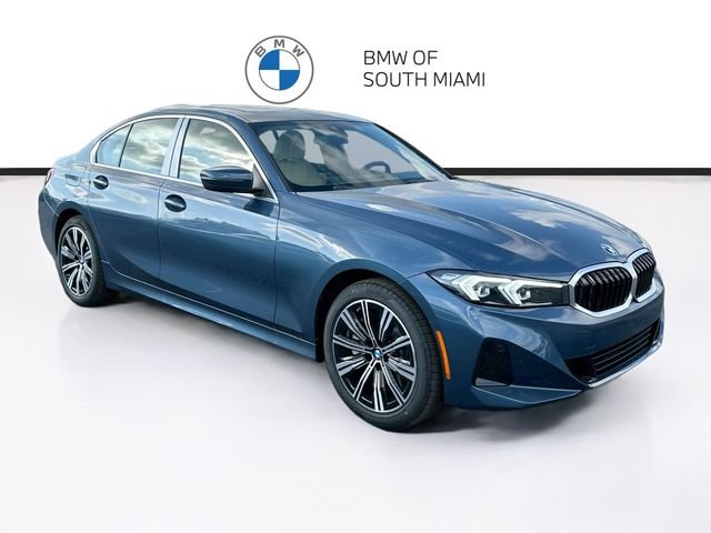 New 2026 Blue BMW 330i image 1
