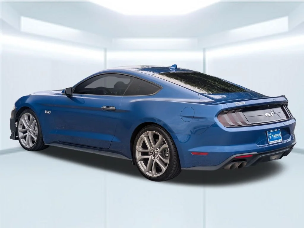 Used 2022 Blue Ford GT Premium image 3