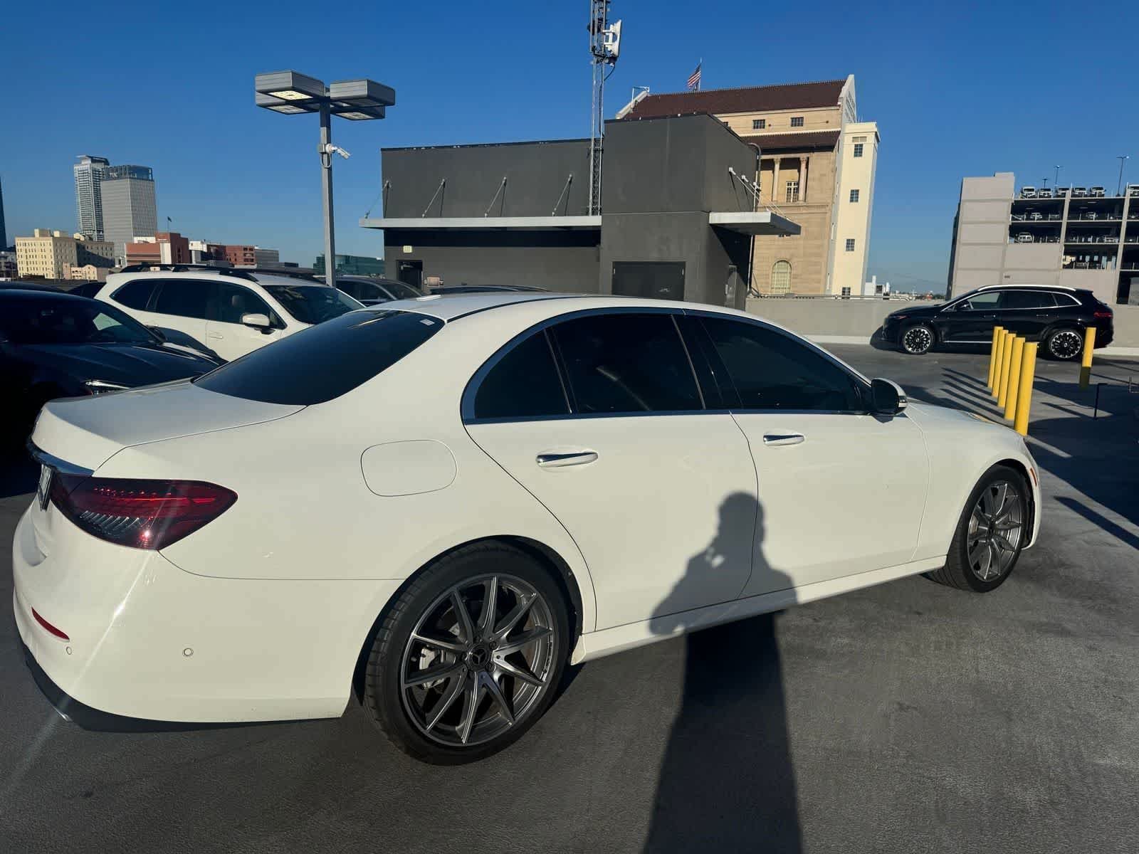 Certified Used 2022 Polar White Mercedes-Benz E 350 image 3
