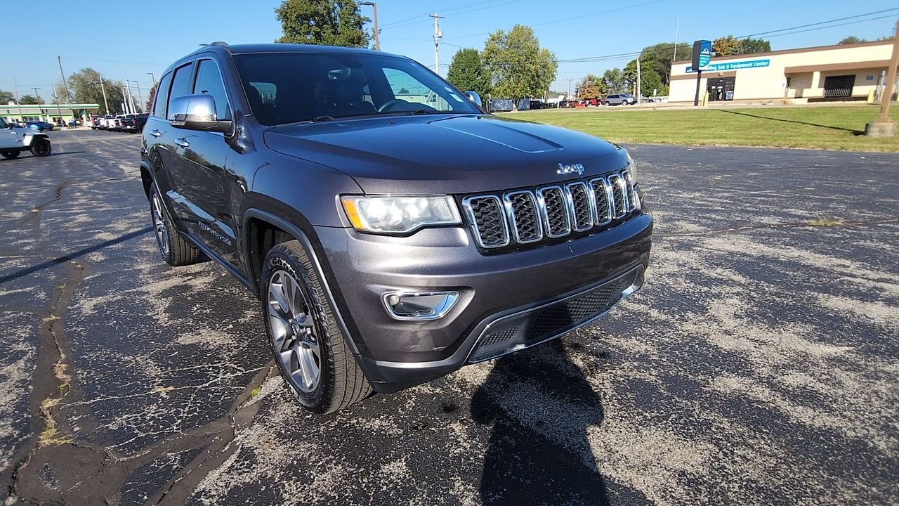 Used 2018 Jeep Grand Cherokee Limited with VIN 1C4RJFBTXJC222964 for sale in Elkhart, IN