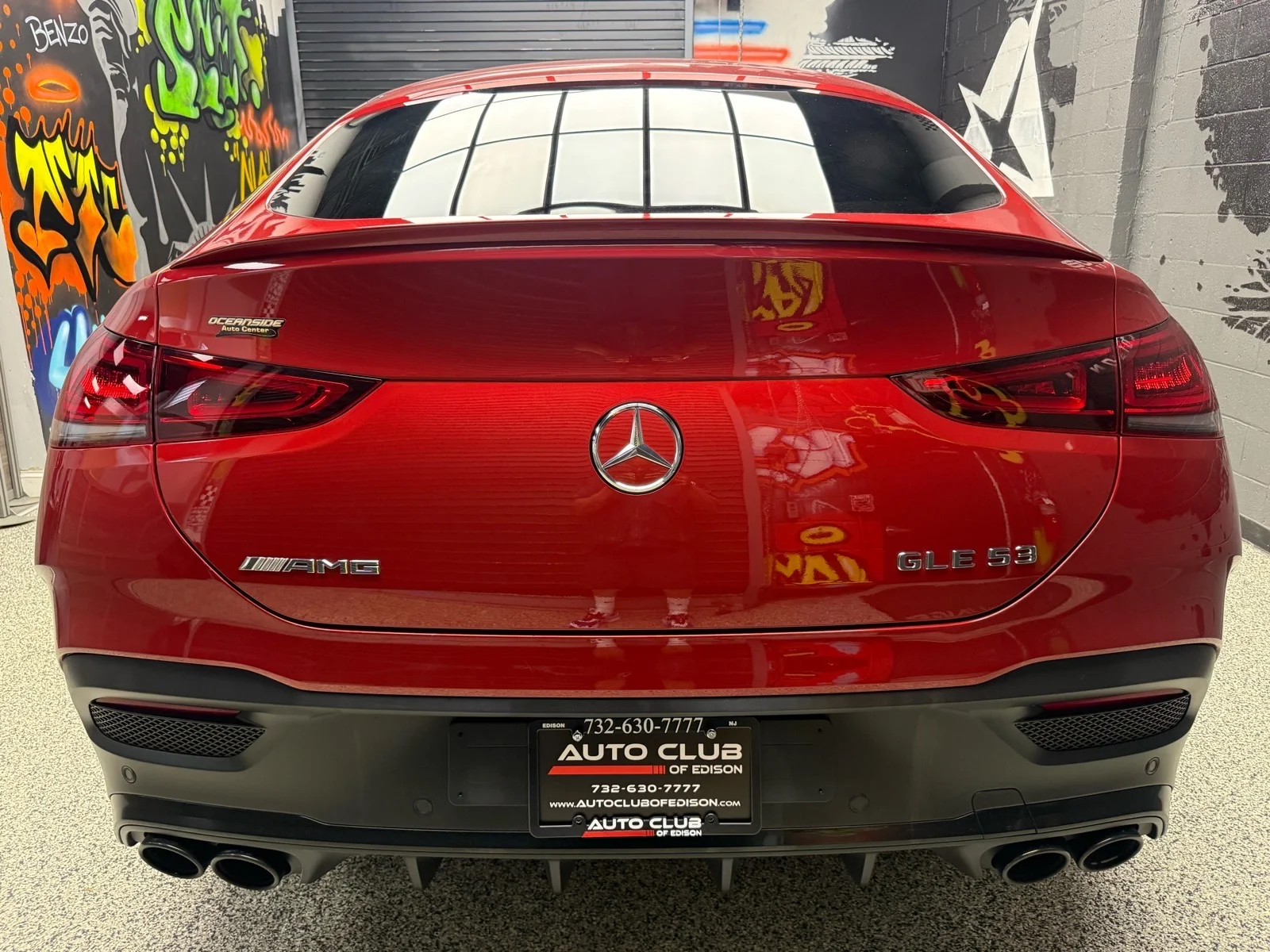 Used 2023 Manufaktur Cardinal Red Metallic (996) Mercedes-Benz GLE COUPE AMG 53 image 5