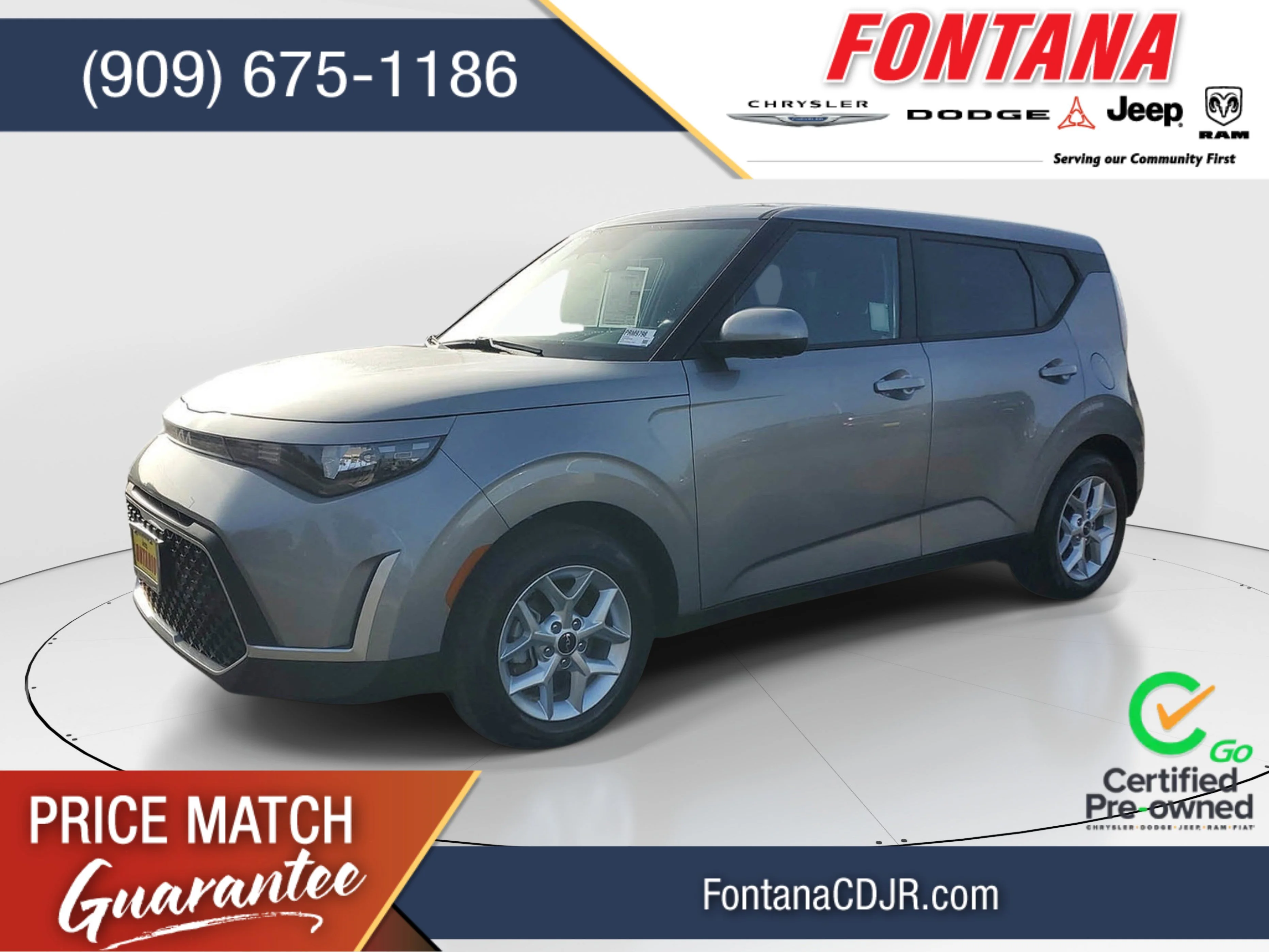 Used 2024 Gray Kia LX image 1