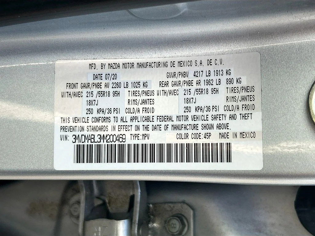 Used 2021 Sonic Silver Metallic Mazda Select image 31