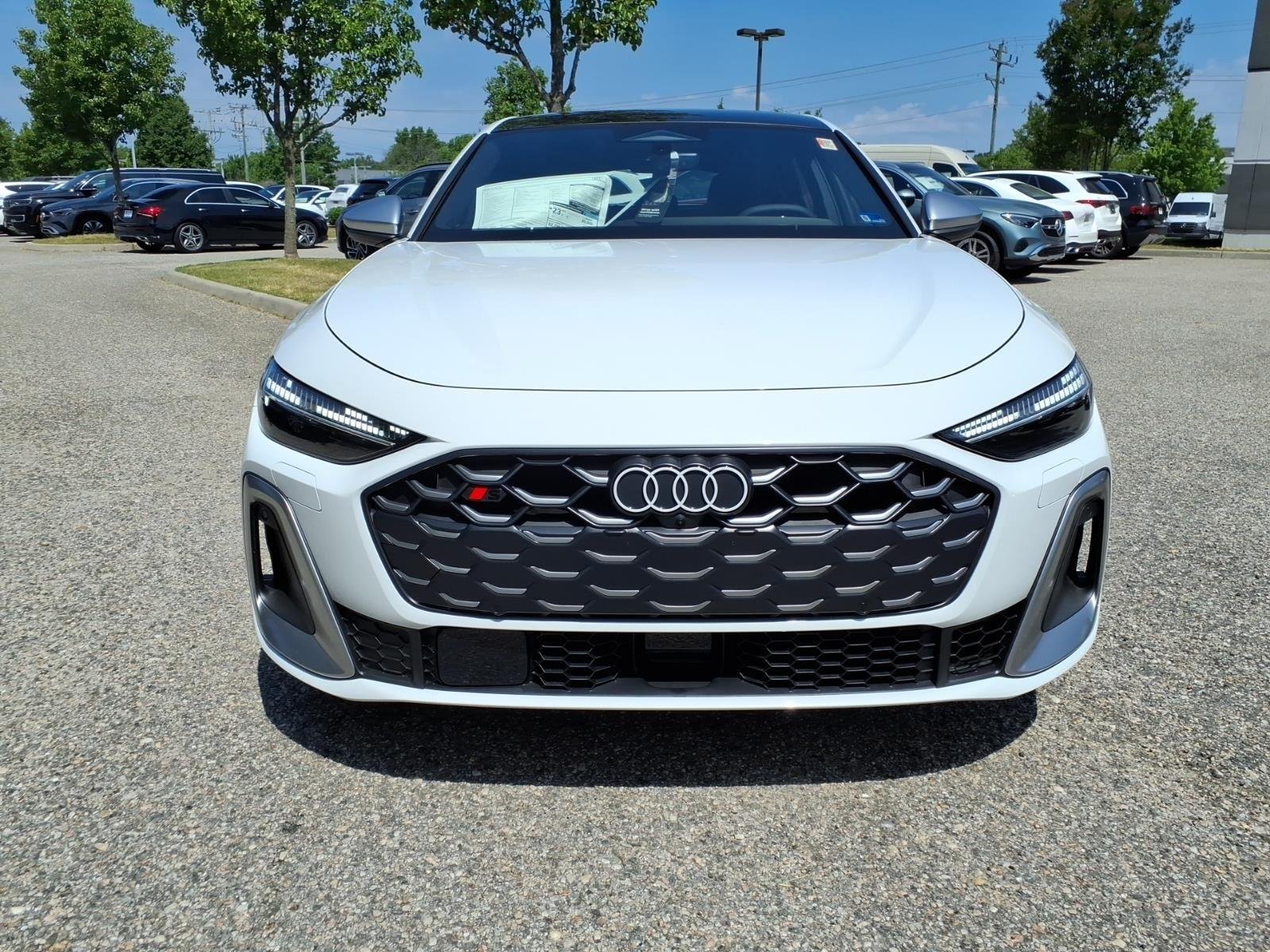 New 2026 Glacier White Metallic Audi Premium Plus image 2