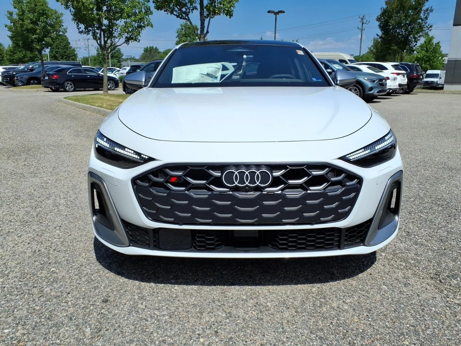 New 2026 Glacier White Metallic Audi Premium Plus image 2