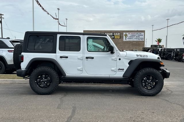 New 2026 Bright White Clear-Coat Exterior Paint Jeep Willys image 2