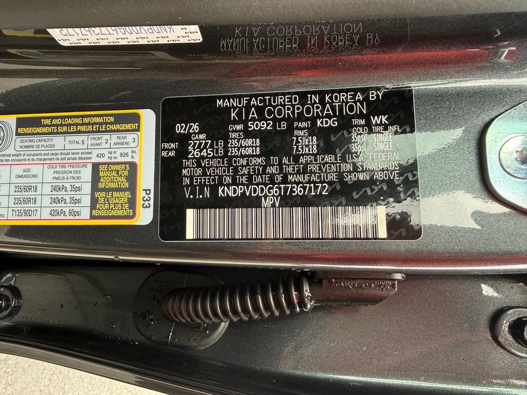 New 2026 Gravity Gray Kia EX image 13
