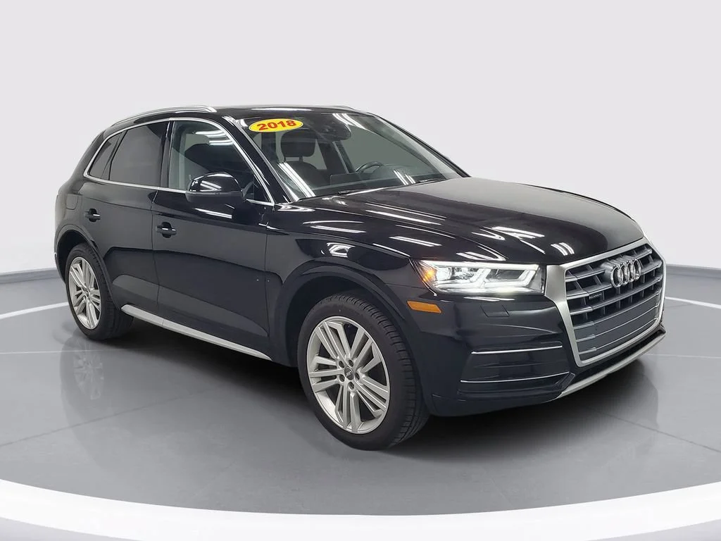 Used 2018 Black Audi Premium Plus image 2