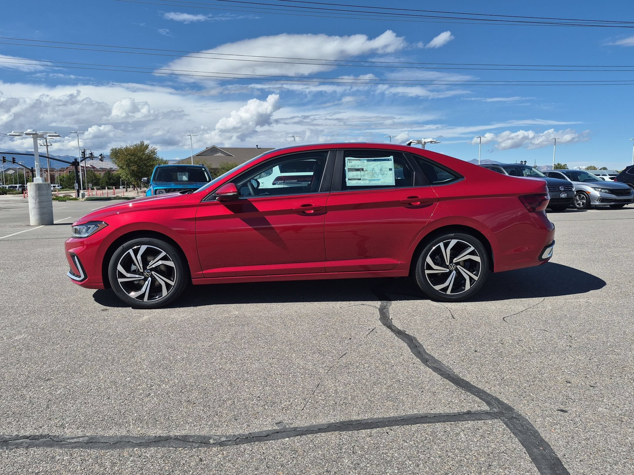 New 2027 Kings Red Metallic Volkswagen SEL image 7