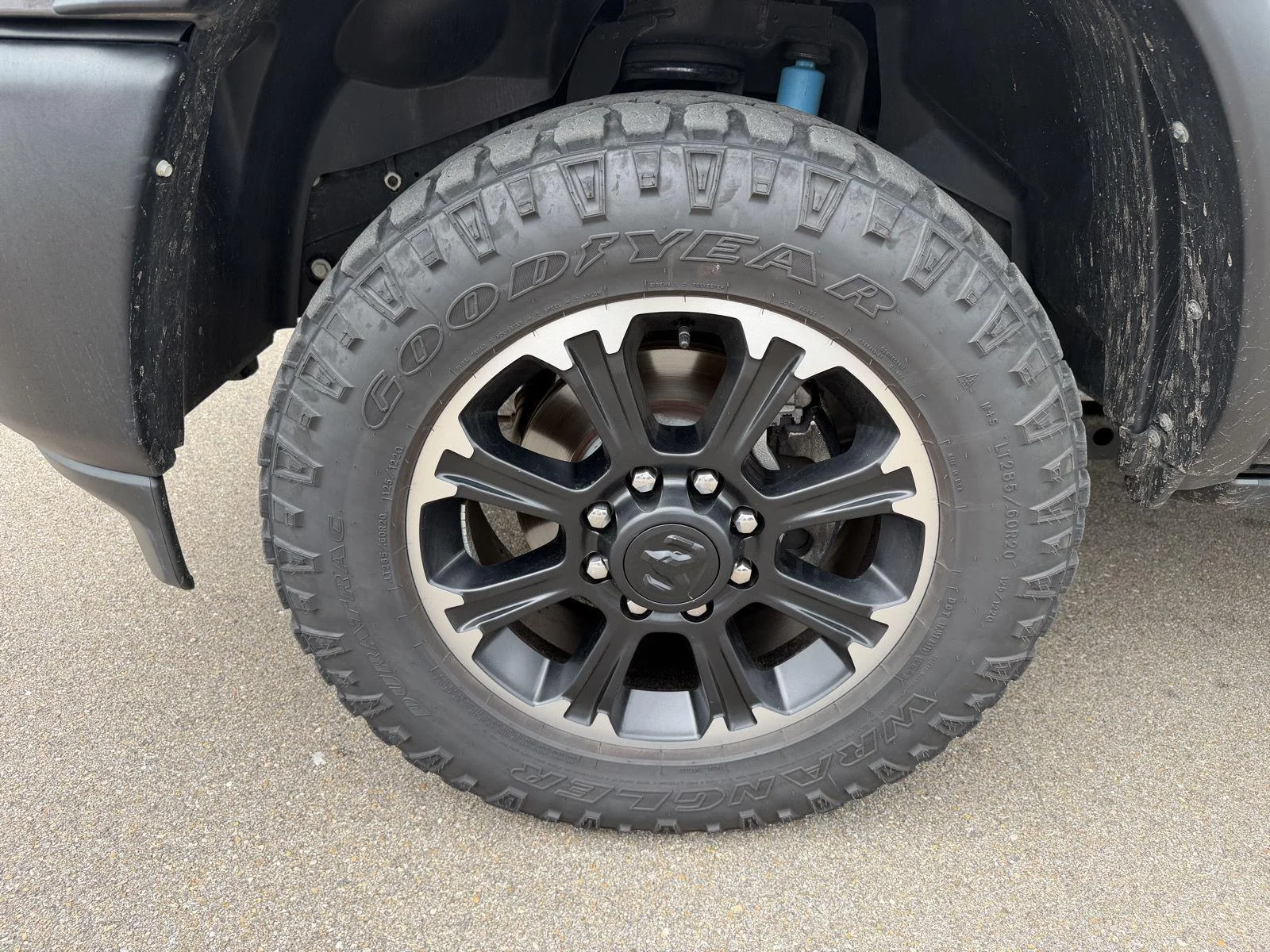 Used 2025 Granite Crystal Metallic Clearcoat Ram Rebel image 25