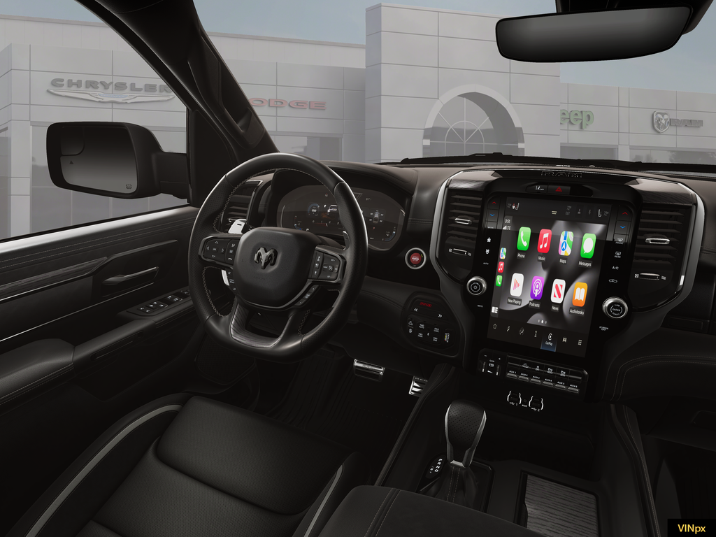 New 2026 Diamond Black Crystal Pearl-Coat Exterior Paint RAM RHO image 19