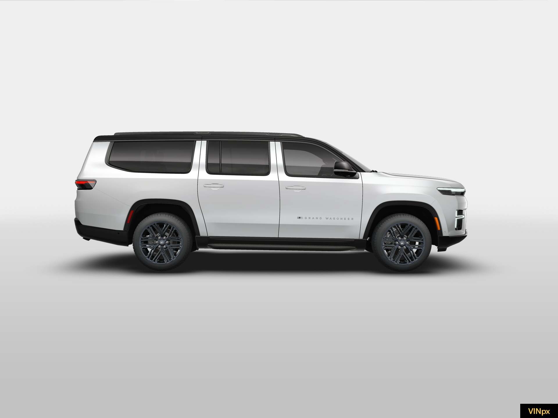 New 2026 Bright White Clear-Coat Exterior Paint Jeep Grand Wagoneer image 9