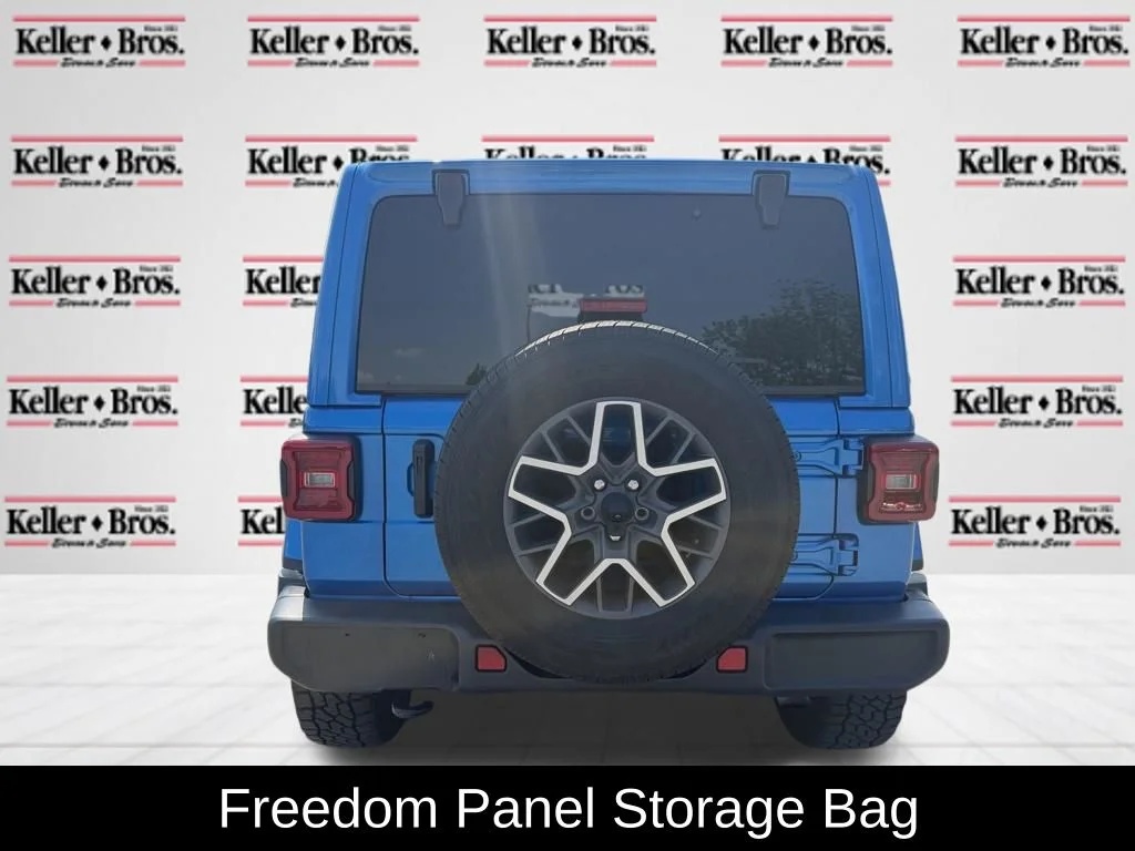 Used 2024 Blue Jeep Sahara image 6